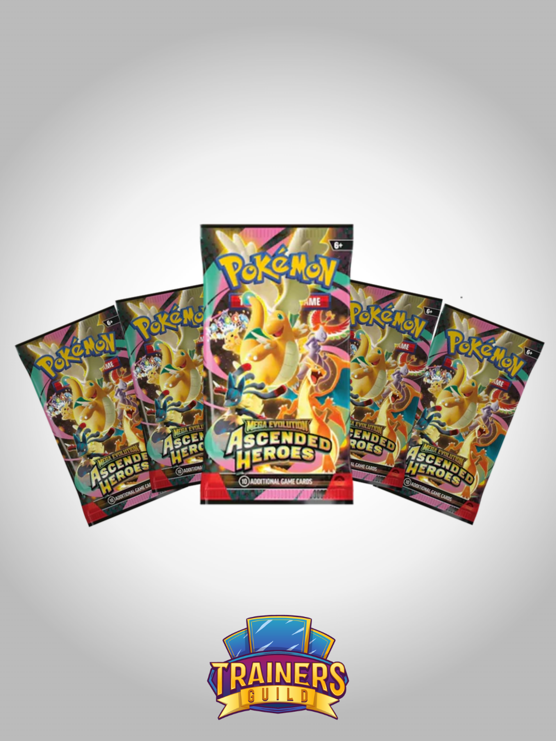 Pokémon - 5 Ascended Heroes Booster Packs