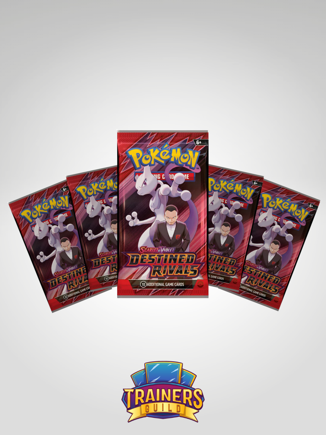 Pokémon - 5 Destined Rivals Booster Packs