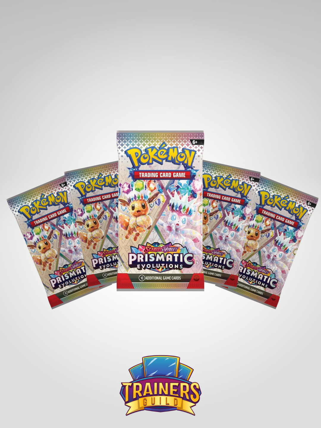 Pokémon - 5 Prismatic Evolutions Booster Packs