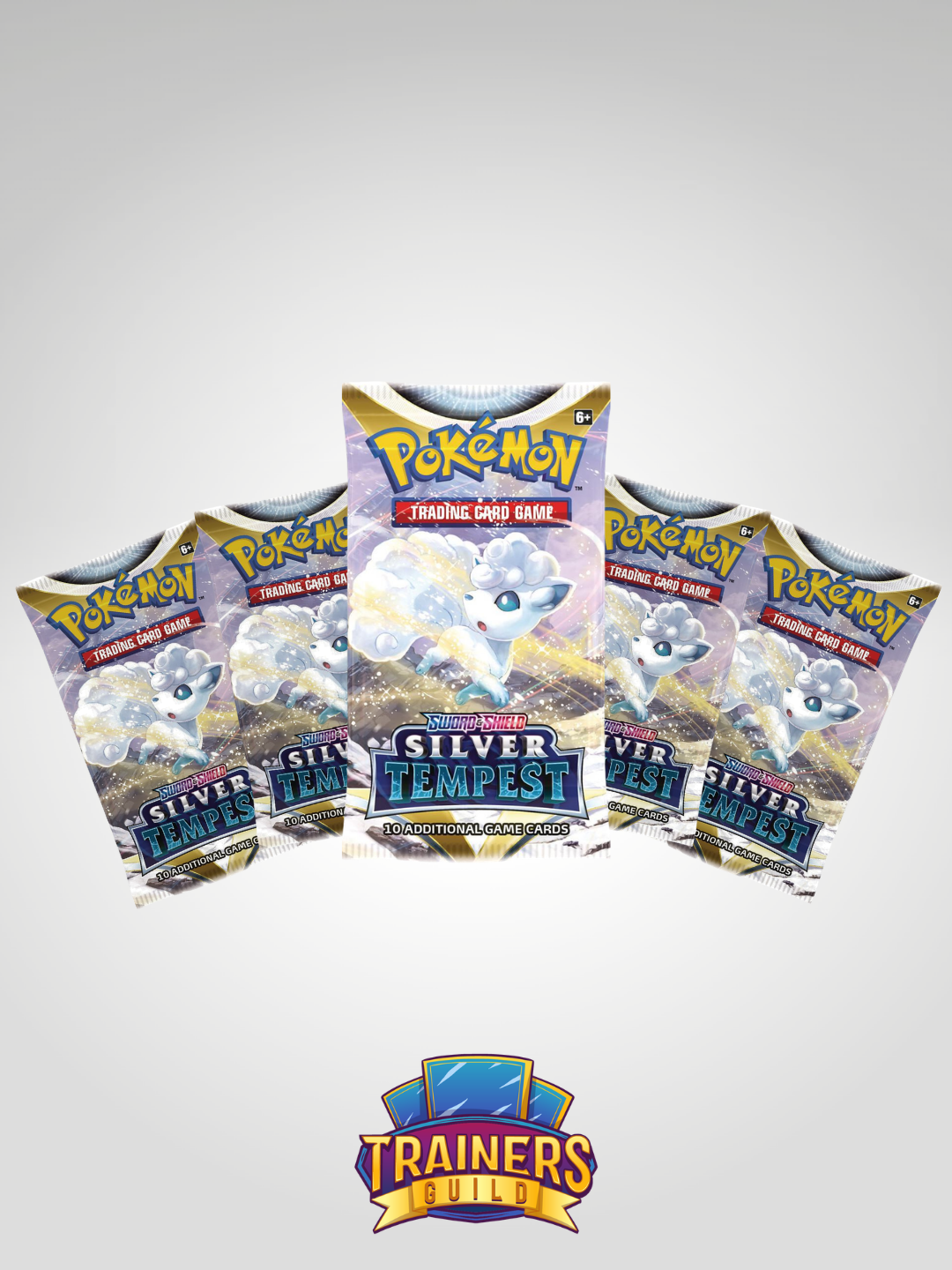 Pokémon - 5 Silver Tempest Booster Packs