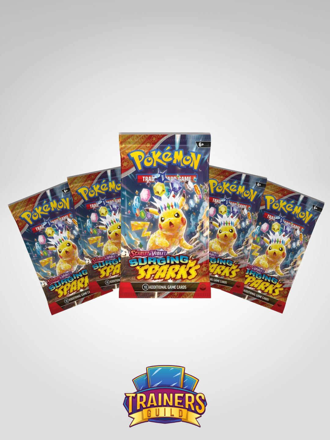 Pokémon - 5 Surging Sparks Booster Packs