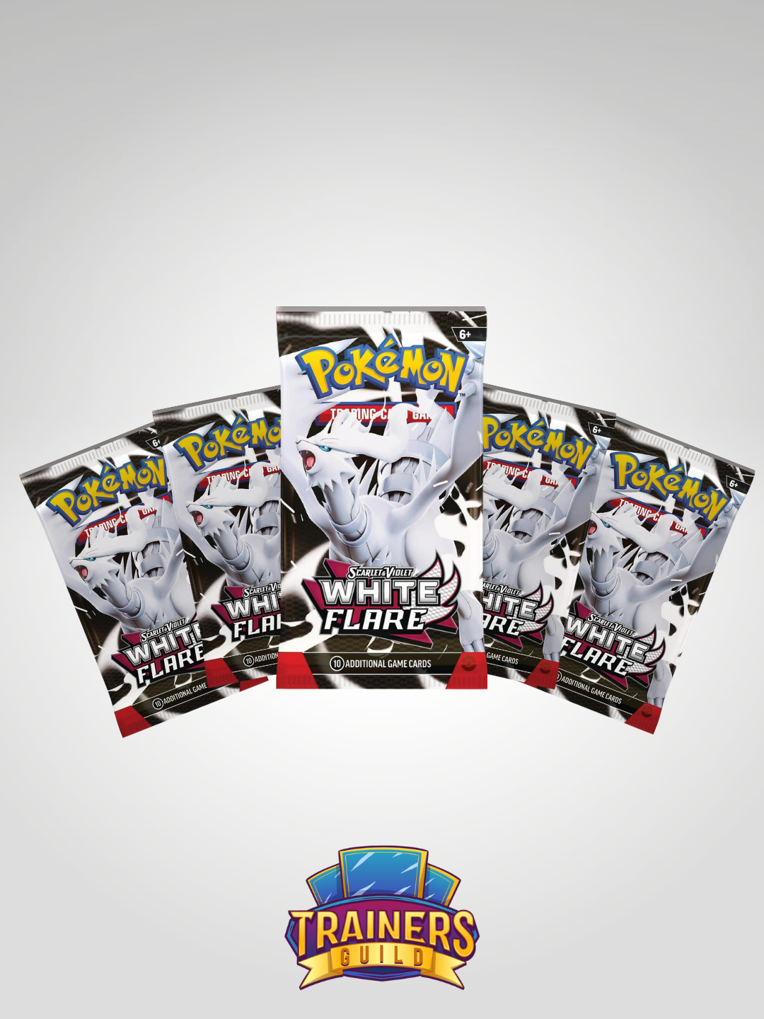 Pokémon - 5 White Flare Booster Packs